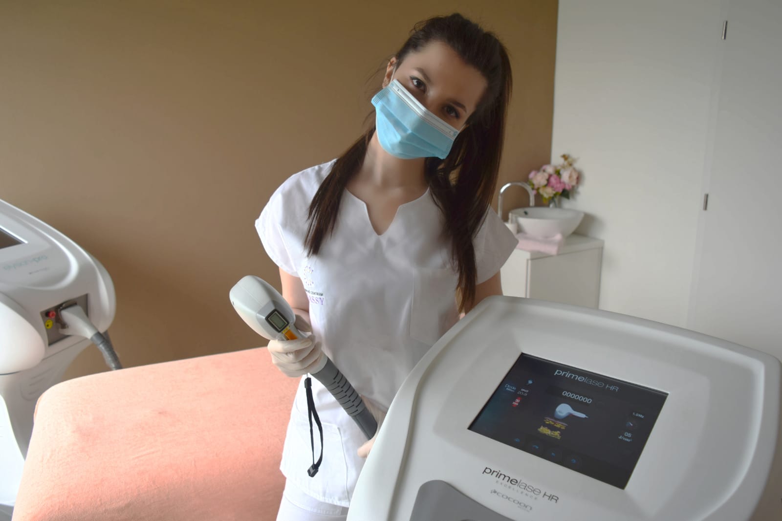 Laser hair removal treatment how it looks